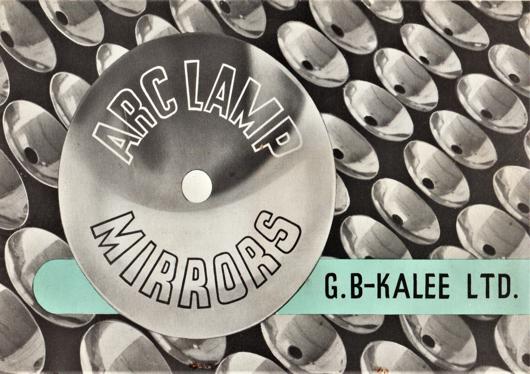 A preview of the Arc Lamp Mirrors - G.B-Kalee Ltd. document.