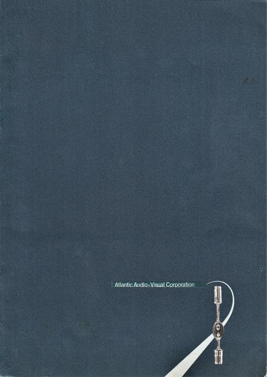 A preview of the Atlantic Audio Visual Corporation document.