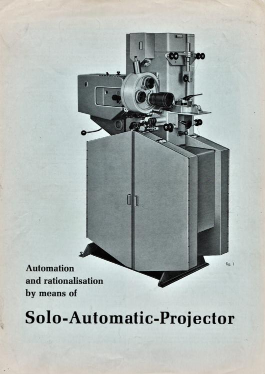 A preview of the Automation and rationalisation by means of Solo-Automatic-Projector document.