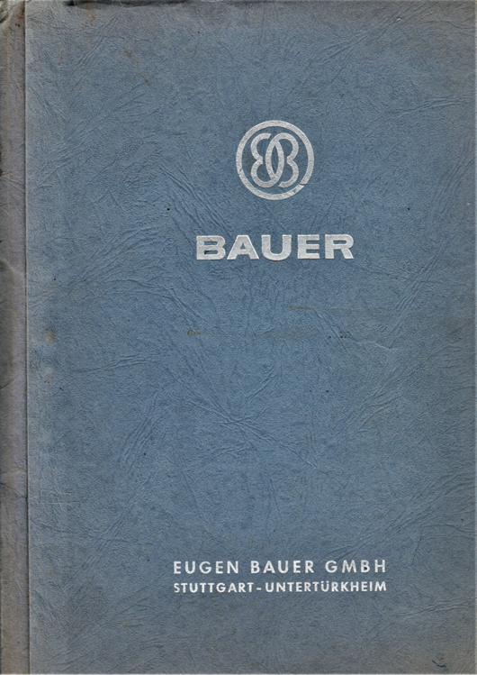 A preview of the Bauer - Operational Hints - Xenon Lamphouse BL X1 document.