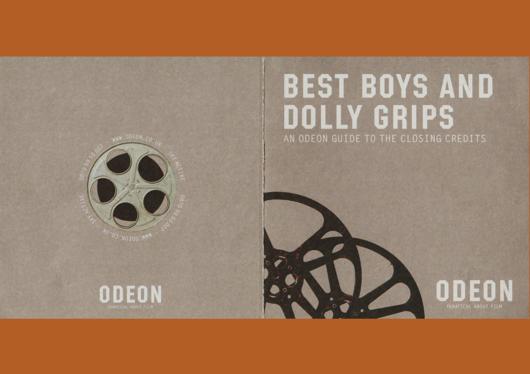 A preview of the Best Boys and Dolly Grips - An Odeon Guide To The Closing Credits document.