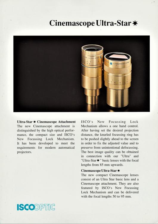 A preview of the Cinemascope Ultra-Star document.