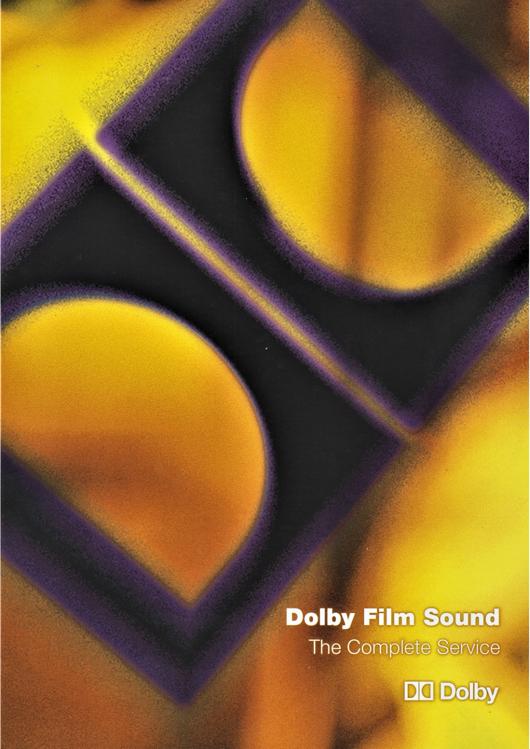 A preview of the Dolby Film Sound - The Complete Service document.
