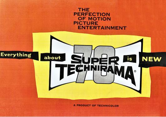 A preview of the Everything about Super Technirama 70 is New document.