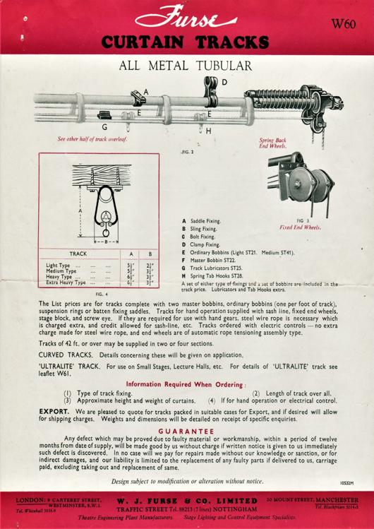 A preview of the Furse Curtain Tracks document.