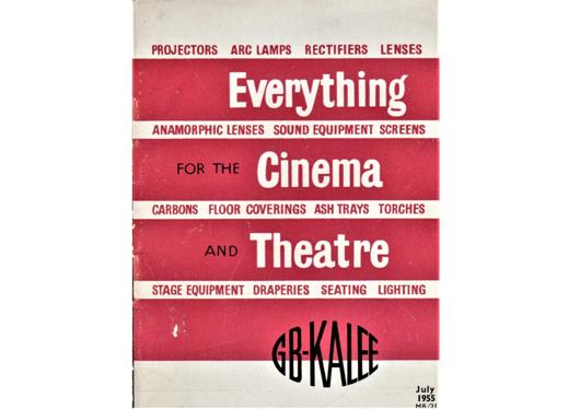 A preview of the G.B.-Kalee - Everything Cinema Theatre document.