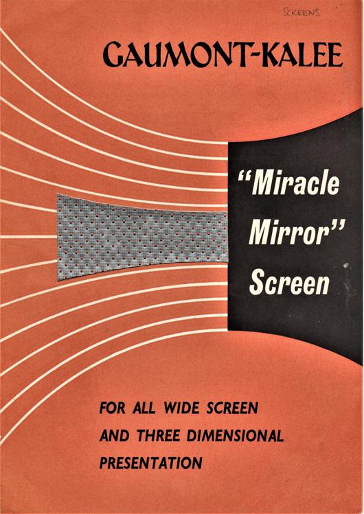 A preview of the Gaumont-Kalee "Miracle Mirror" Screen document.