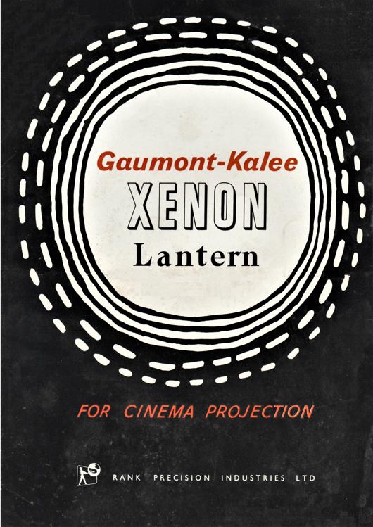 A preview of the Gaumont-Kalee Xenon Lantern document.