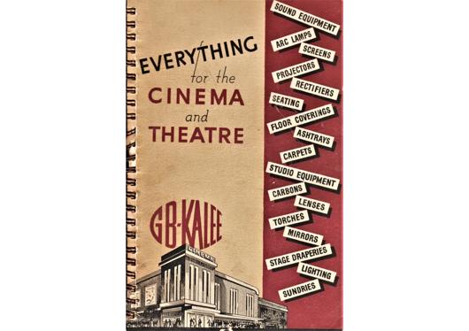 A preview of the GB-Kalee - Everything for the Cinema and Theatre document.
