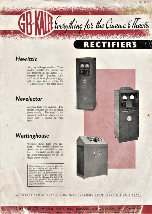 A preview of the GB-Kalee Rectifiers document.