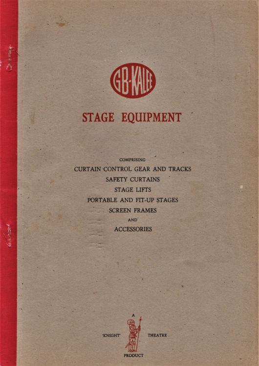 A preview of the GB-Kalee Stage Equipment document.