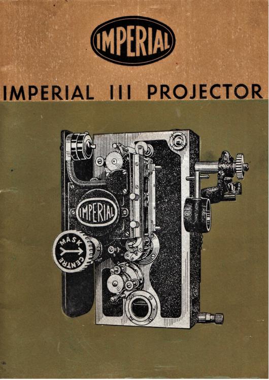 A preview of the Imperial III Projector document.