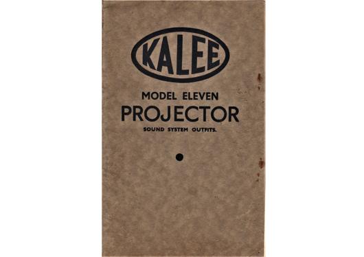 A preview of the Kalee Model Eleven Projector - Sound System Outfits document.