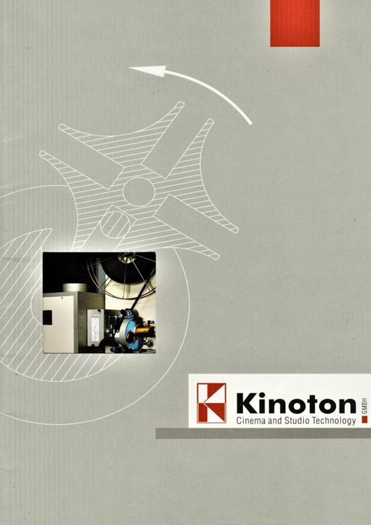 A preview of the Kinoton Cinema and Studio Technology document.