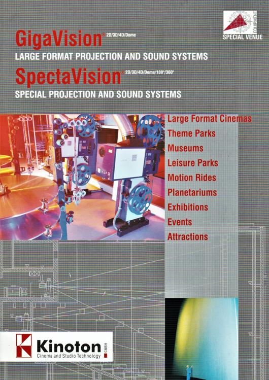 A preview of the Kinoton - Gigavision and SpectaVision document.