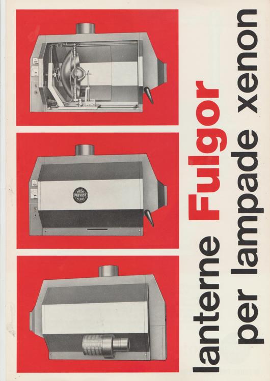 A preview of the lanterne Fulgor per lampade xenon document.