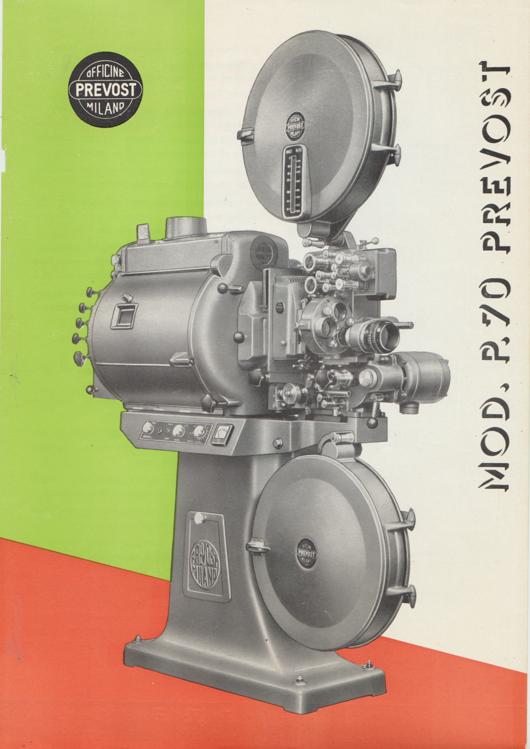 A preview of the Mod. P.70 Prevost document.