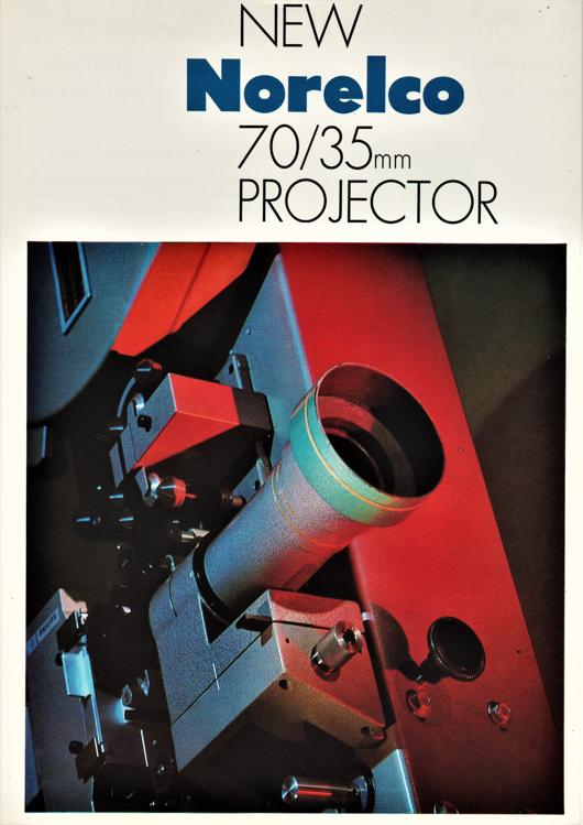 A preview of the New Norelco 70/35mm Projector document.