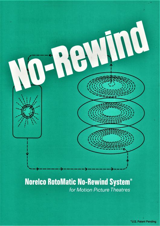 A preview of the Norelco RotoMatic No-Rewind System document.