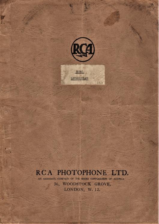 A preview of the Operating Instructions - RCA Photophone LG 234 - Equipment document.