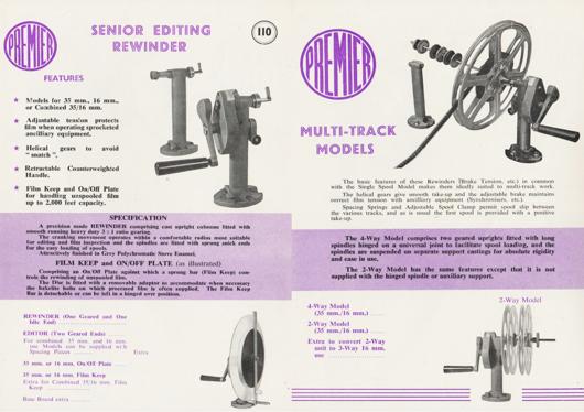 A preview of the Premier Senior Editing Rewinder document.