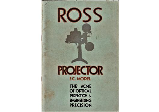 A preview of the Ross Projector - F.C. Model document.