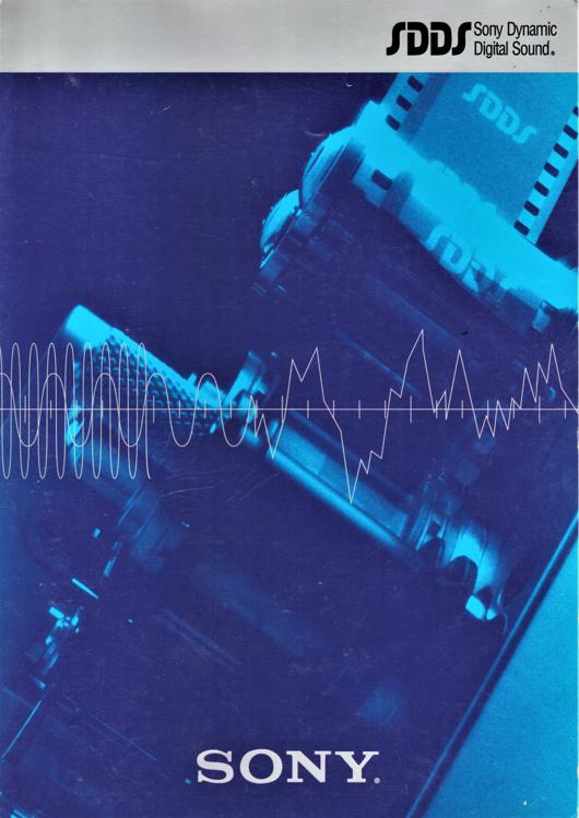 A preview of the SDDS - Sony Dynamic Digital Sound document.
