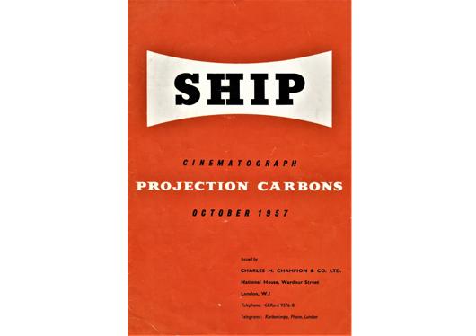 A preview of the Ship Cinematograph Projector Carbons document.
