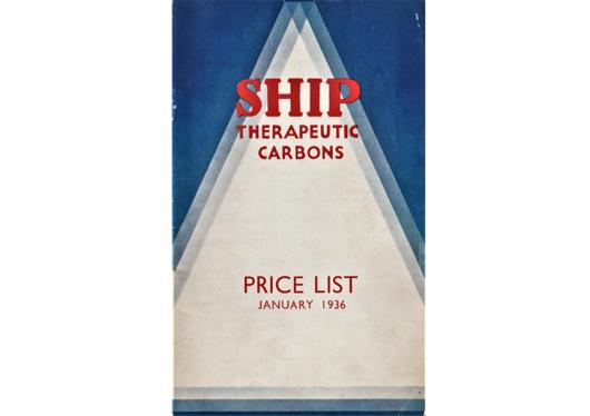 A preview of the Ship Therapeutic Carbons - Price List document.