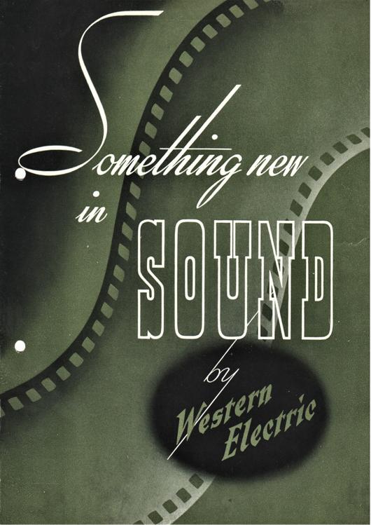 A preview of the Something new in Sound by Western Electric document.