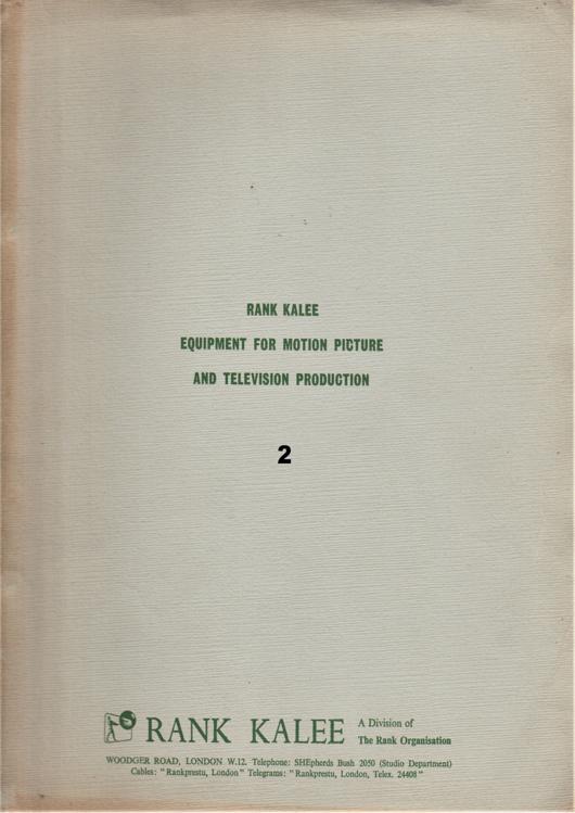 A preview of the Taylor-Hobson Cooke Kinetal Lenses for 16mm Motion Picture Photography document.