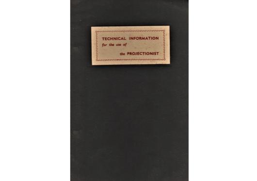 A preview of the Technical Information for Projectionists document.