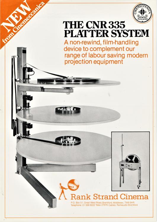 A preview of the The CNR 335 Platter System document.