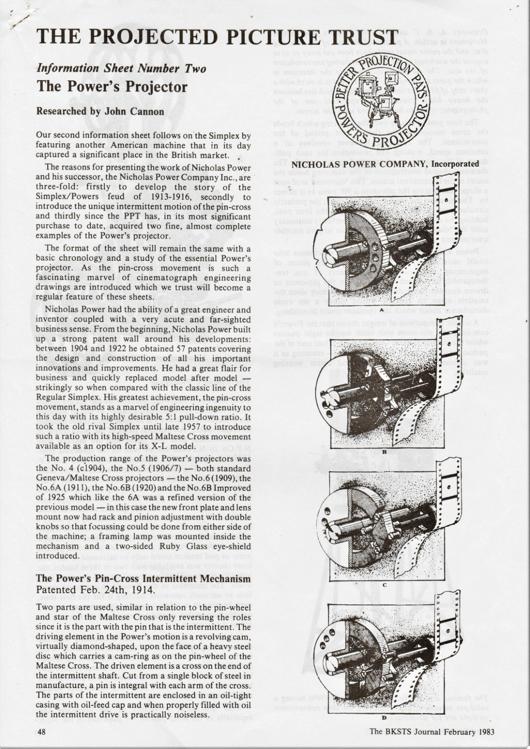 A preview of the The Power's Projector document.