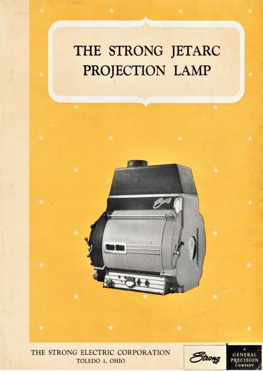 A preview of the THe Strong Jetarc Projection Lamp document.