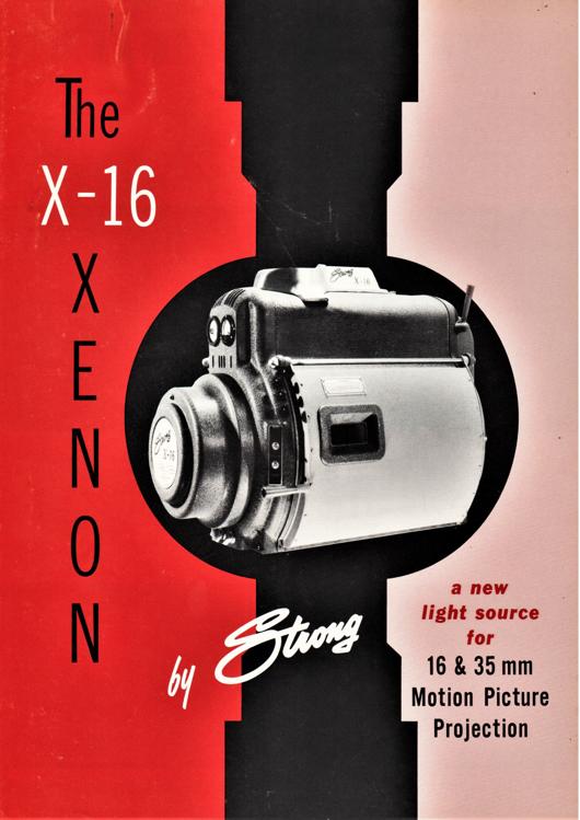 A preview of the The X-16 Xenon by Strong document.
