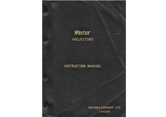A preview of the Westar Projectors - Insructions for Types 2001-E, F, G & H document.