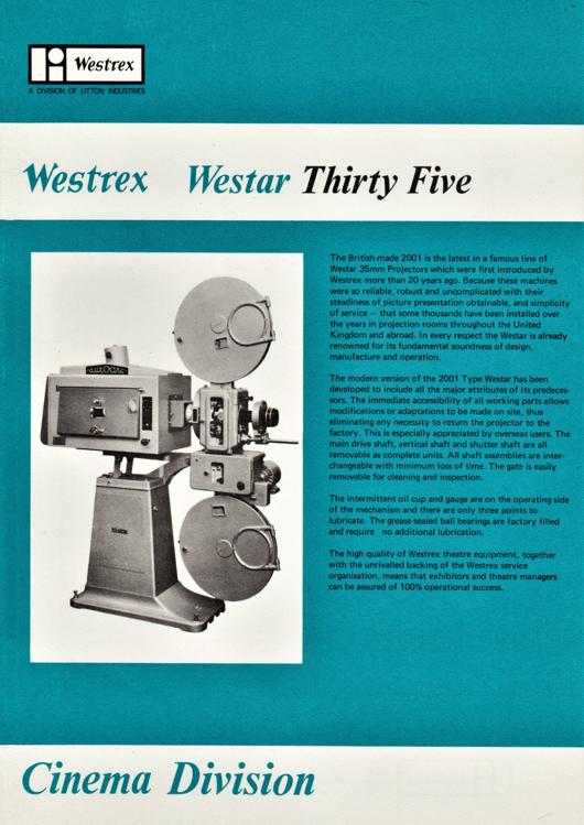 A preview of the Westrex - Westar Thirty Five document.