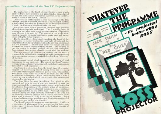 A preview of the Whatever The Programme - it's projected better with a Ross document.