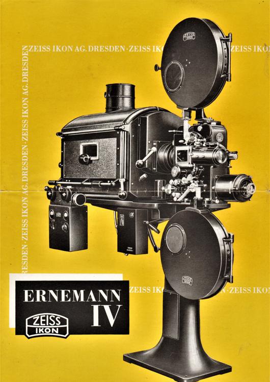 A preview of the Zeiss Ikon - Ernemann IV document.