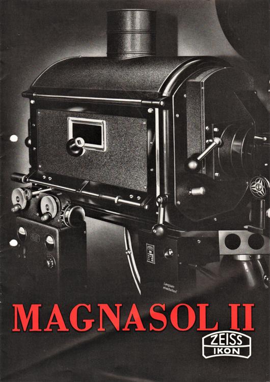 A preview of the Zeiss Ikon Magnasol II document.