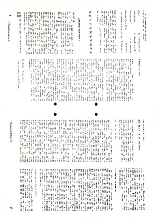 The front cover of Newsletter No. 54.