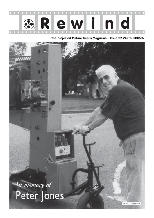 The front cover of Rewind 112.