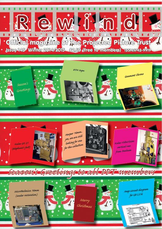 The front cover of Rewind 145.