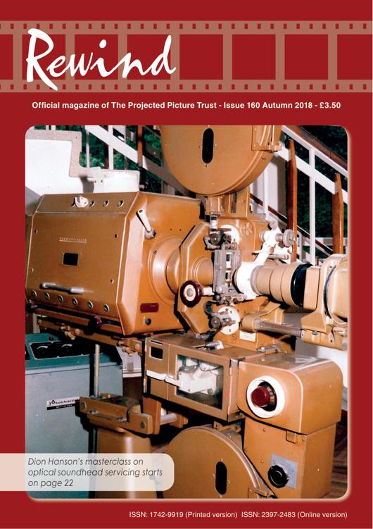 The front cover of Rewind 160.