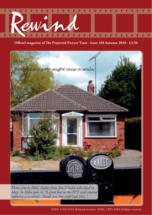 The front cover of Rewind 168.