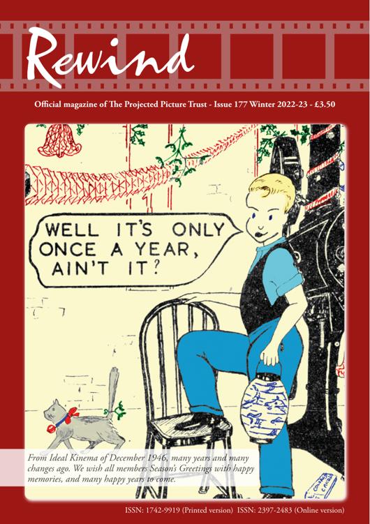 The front cover of Rewind 177.