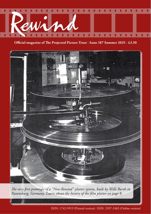 The front cover of Rewind 187.